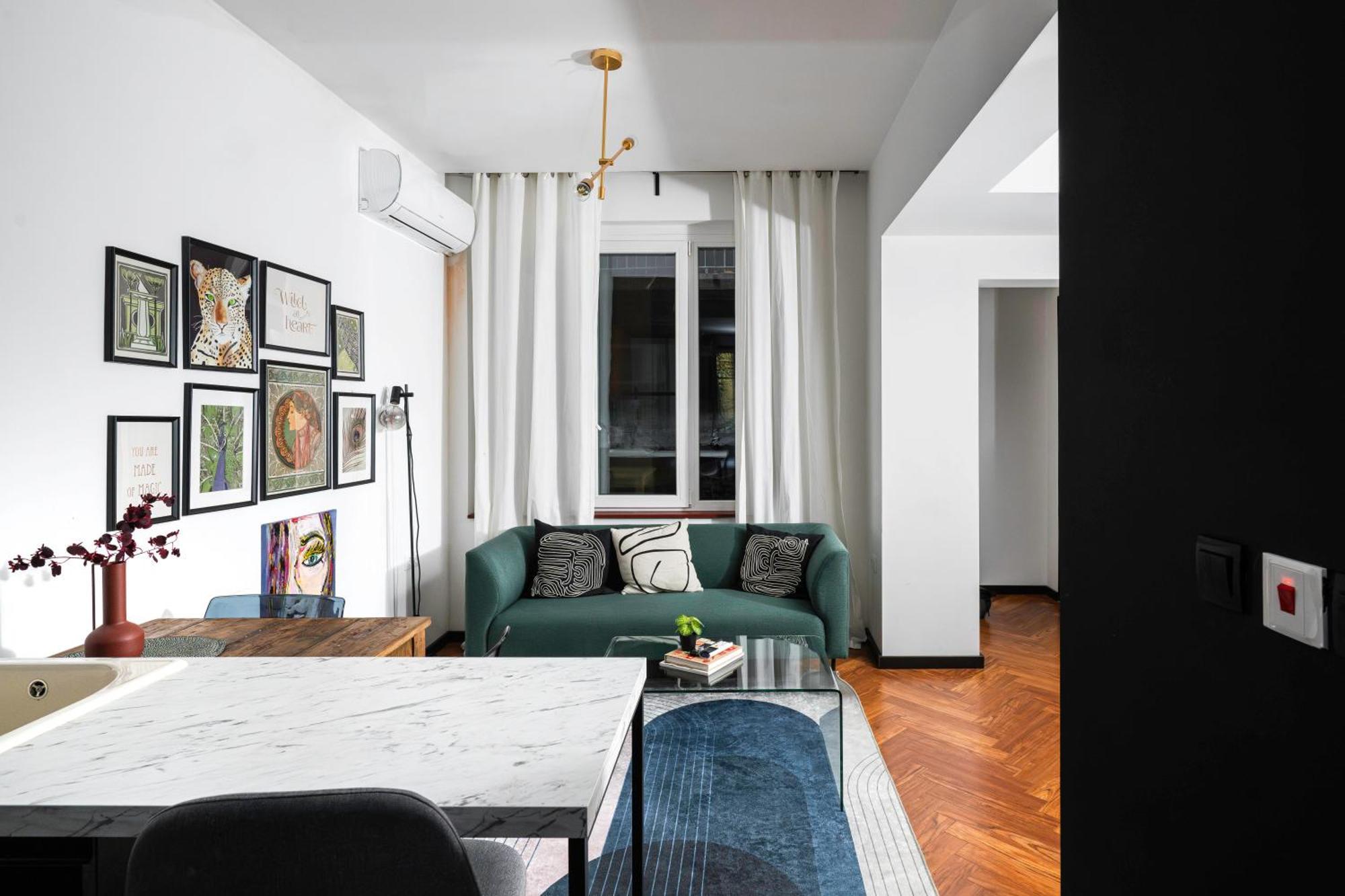 Central Art-Inspired Flat With Private Garage ソフィア エクステリア 写真